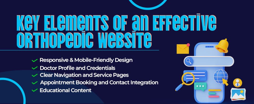 key elements of an effective orthopedic website